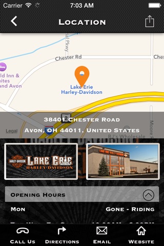 Lake Erie Harley-Davidson® screenshot 2