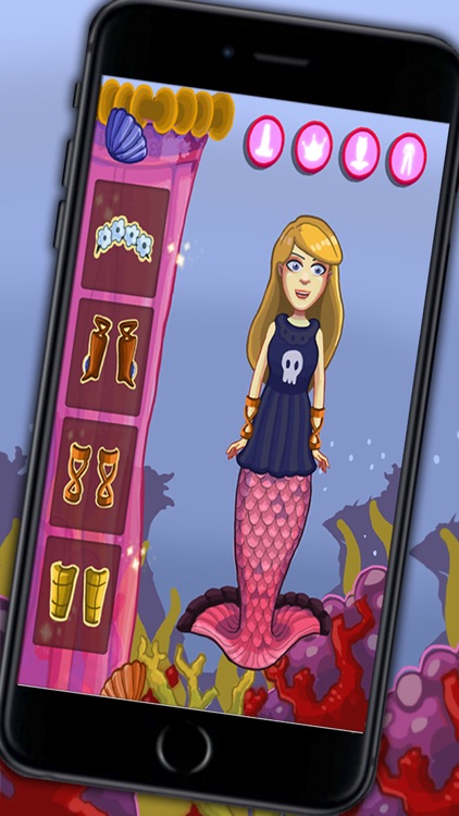 Dress up mermaids – princesses game for girls screenshot-4