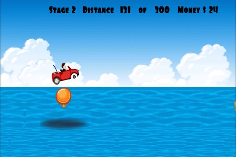 A Red Car Fast Jumping - Race Your Way Into The Top In A Speed Game For Boys PRO screenshot 3
