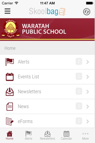 Waratah Public School - Skoolbag screenshot 2