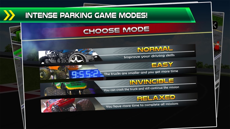 Monster Truck Parking Simulator - 3D Car Bus Driving & Racing Games