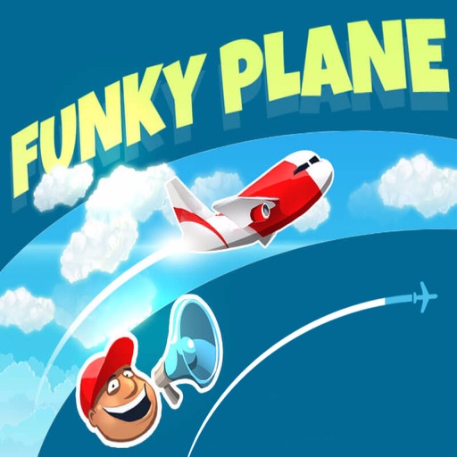 Funky Plane - Finger Pilot Sim Icon