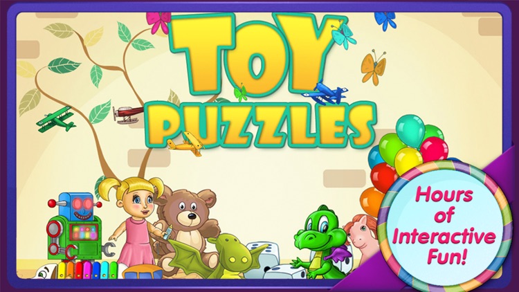 Toy Puzzles - Interactive puzzle game HD