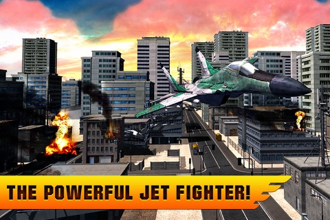 Jet Fighter City Attack screenshot 3