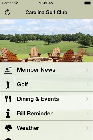 Carolina Golf Club Charlotte screenshot 2