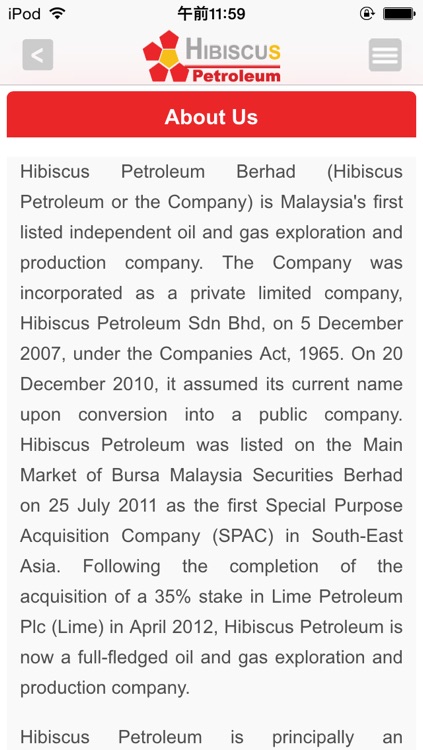 Hibiscus Petroleum Investor Relations screenshot-3