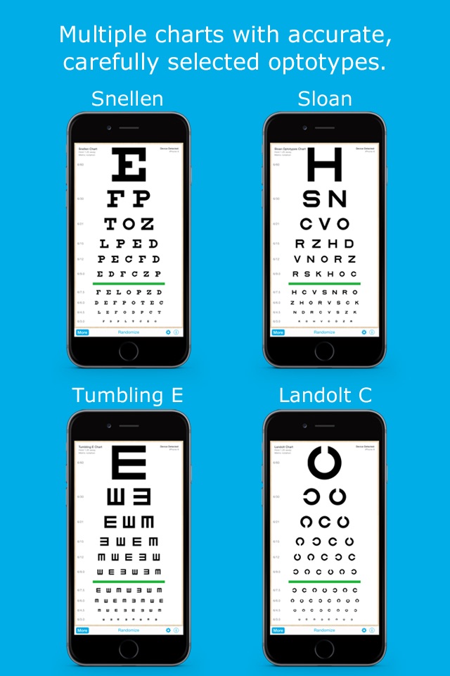 Eye Chart HD screenshot 2