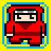 Red Ninja Escape - Go Run Away Challenge 8 bit Games