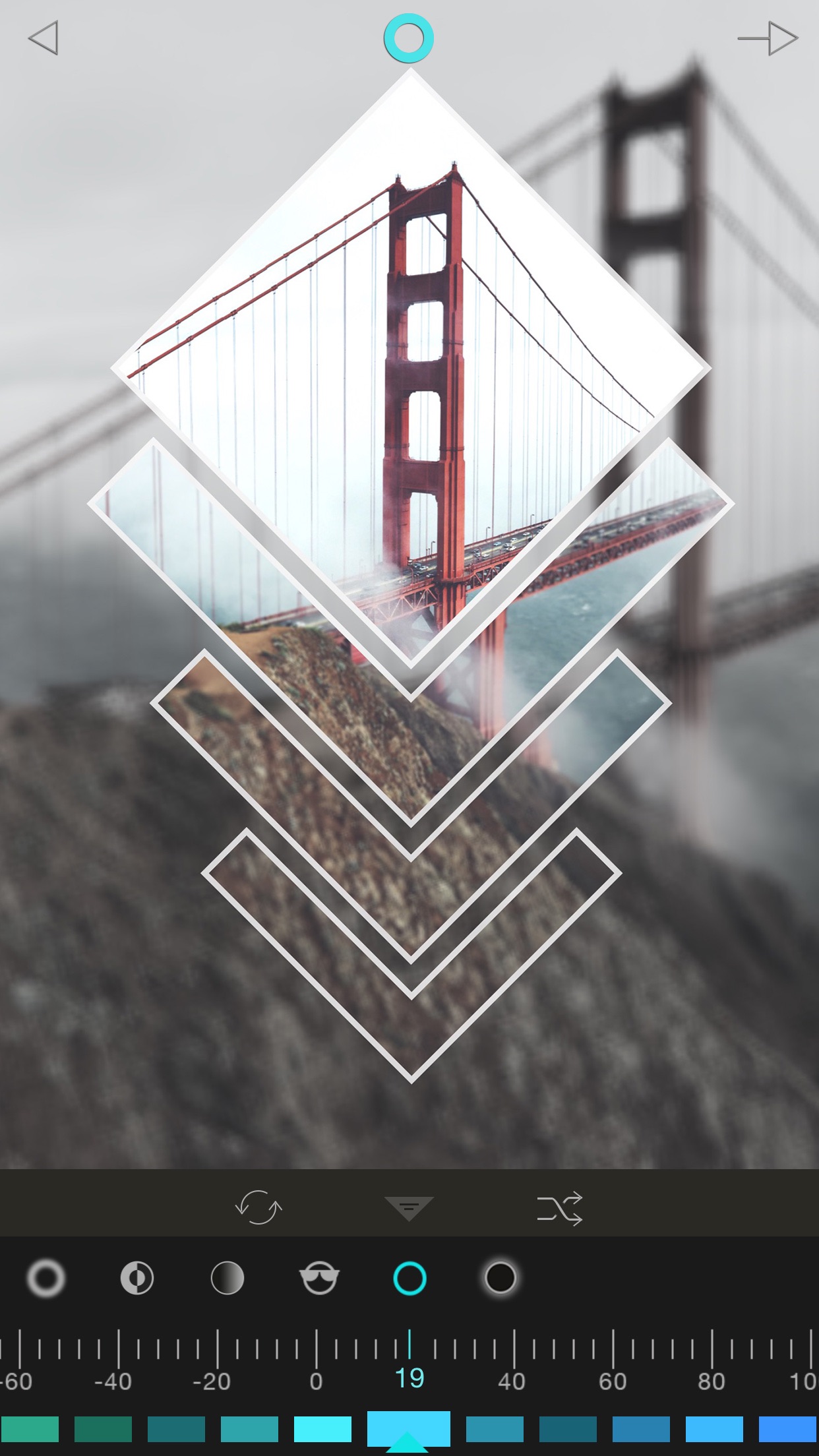 Screenshot do app Fragment - Prismatic Photo Effects