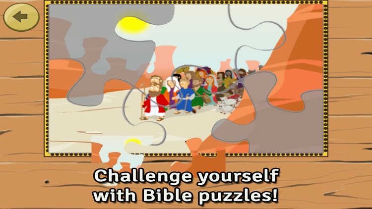 Moses and the Parting of the Red Sea: Bible Heroes - Teach Your Kids with Stories, Songs, Puzzles and Coloring Games! screenshot-2