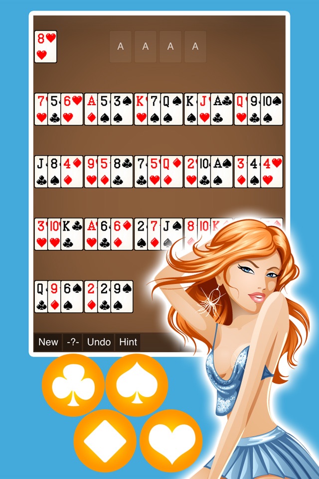 Fan Solitaire Free Card Game Classic Solitare Solo screenshot 2