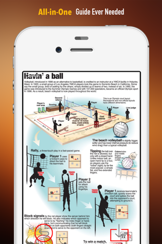 Volleyball 101: Quick Learning Reference with Video Lessons and Glossary screenshot 2