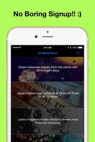 10 Word News screenshot 3