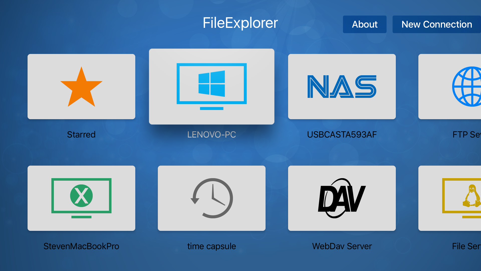 FE File Explorer Pro TV screenshot 1