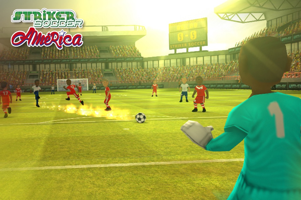 Striker Soccer America screenshot 2