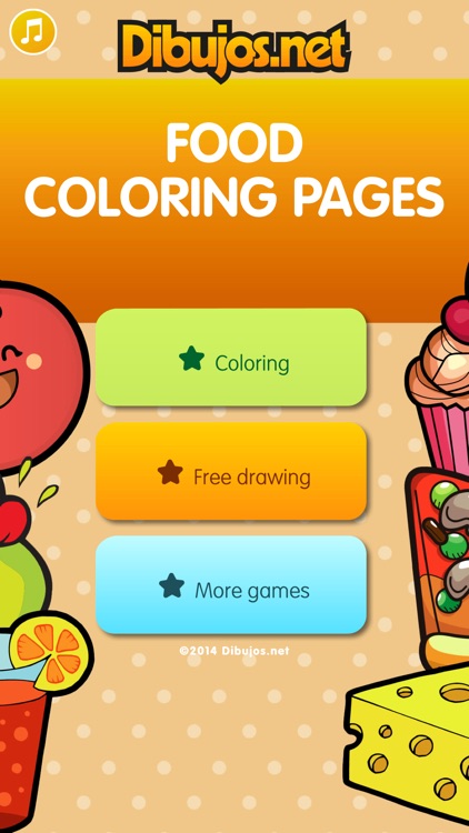 Food Coloring Pages screenshot-3