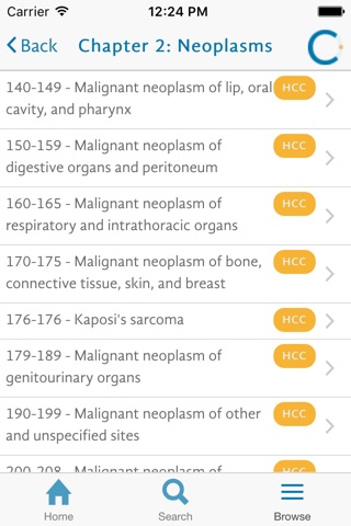 PACE Dx ICD-10 screenshot 4