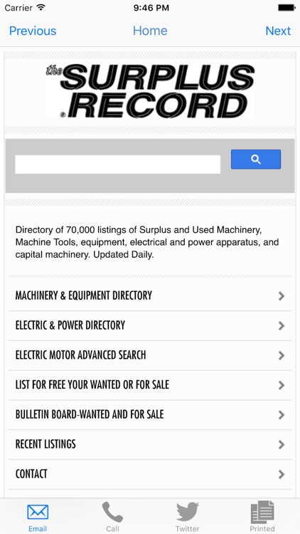 Surplus Record Used Machinery & Equipment