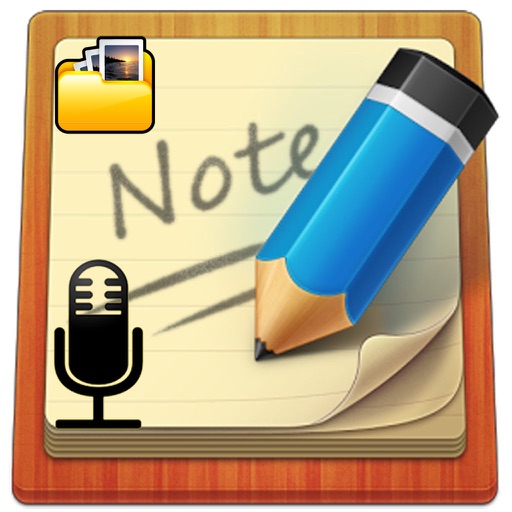 Super Notepad and Memo Pad - Create,store and retrieve notes in text,audio and images (Pro Version - with eCard Creation Features) icon