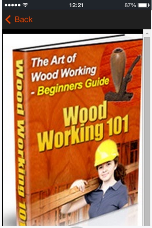 Woodworking Plans - The Guide to Easy Woodworking screenshot 3