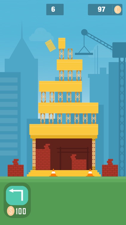 Construction Tower Free - Build By Stacking The Blocks