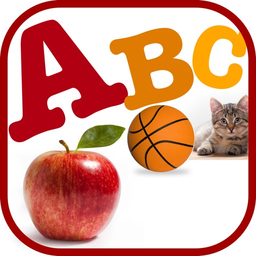 A for Apple (Alphabets Flashcards for Preschool Kids) Icon