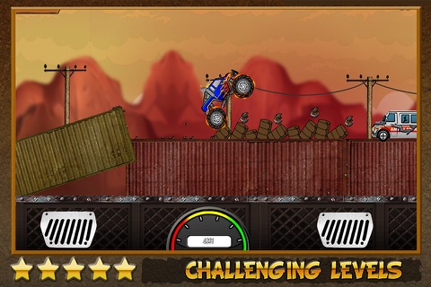 Monster Truck Mayhem :  Real Offroad Racing Legends Edition Free! screenshot 4