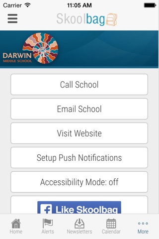 Darwin Middle School - Skoolbag screenshot 4