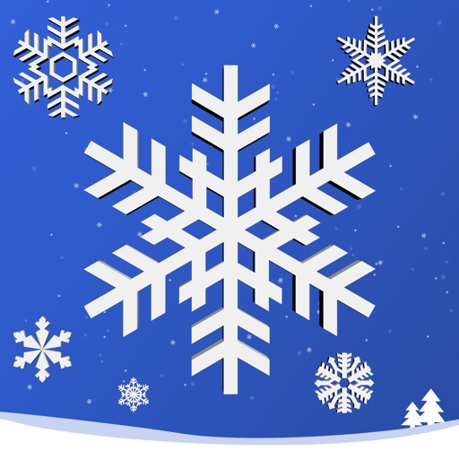Grow the frozen Christmas snow Icon