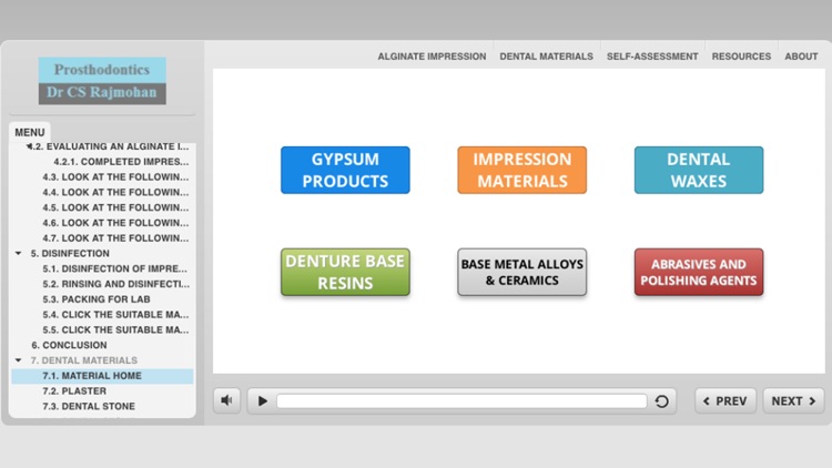 eDent: Prosthodontics