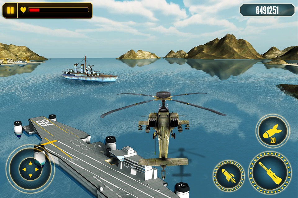 Helicopter Battle Combat 3D screenshot 3