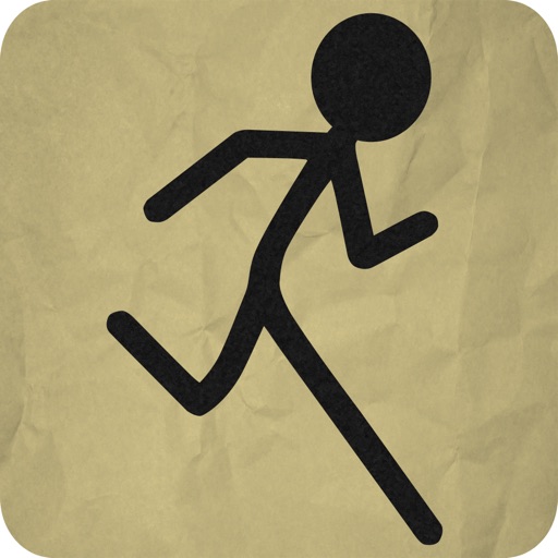 Stick-man Paper Crime City Epic Action Run-ner Icon