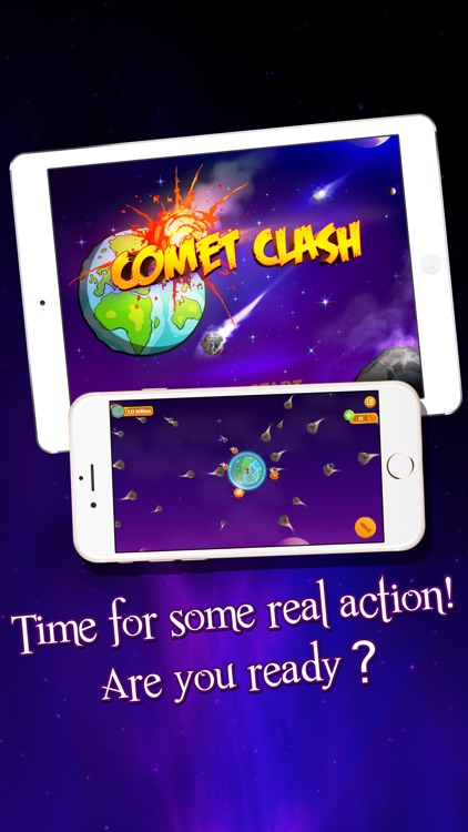 Comet Clash - Can You Save the Earth from Extinction screenshot-0