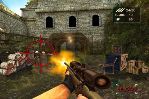 Army Sniper Shooting - eXtreme Assassin Combat Shooter Edition screenshot 2