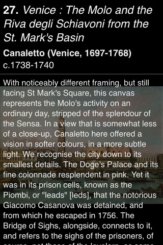 CANALETTO, Rome – London – Venice. The Triumph of Light screenshot 4