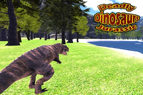 Deadly Dinosaur Jurassic T-Rex : Crazy Dino Animal Hunting in Ultimate Jungle Environment screenshot 2