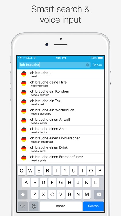 Translations: German - English Dictionary screenshot-4