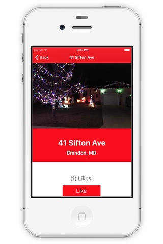 Christmas Lights Finder - Brandon Manitoba screenshot 2