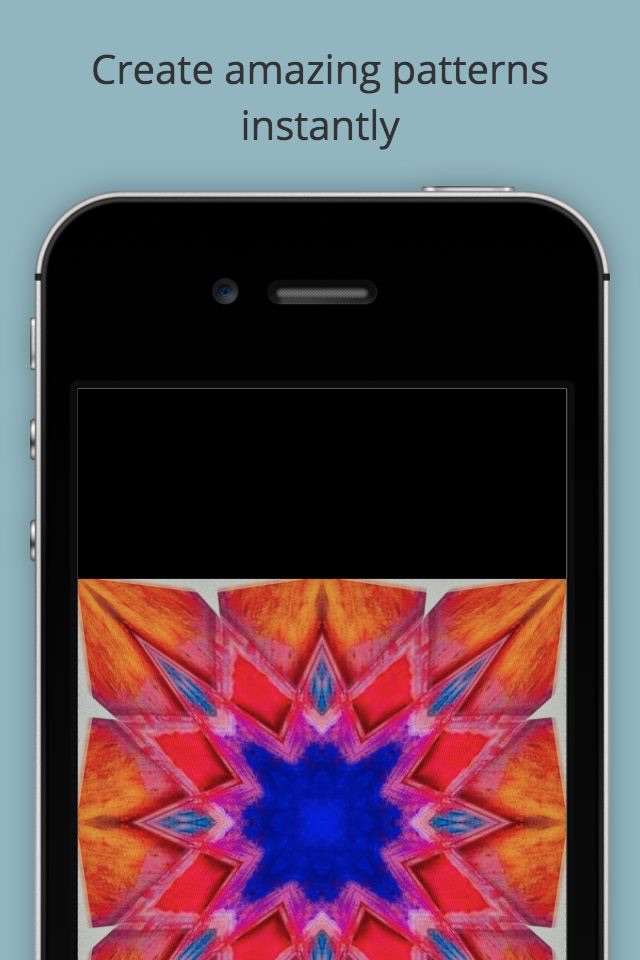 Kaleidagram - Live Kaleidoscope Camera screenshot 4