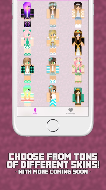 Girl Skins for Minecraft PE - Pocket Edition Girl Skins