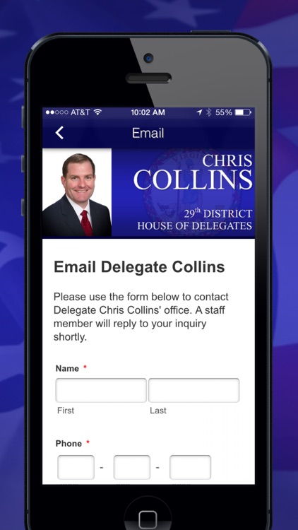 Delegate Chris Collins