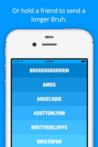 The Bruh App - Tap a Friend to Send a Bruh screenshot 3
