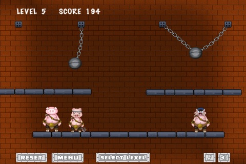 Fox Fight The Pigs Hitting Game - Rolling Cannonball Escape (Free) screenshot 4