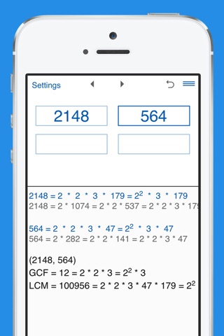 Prime Factorization Factorizer screenshot 3