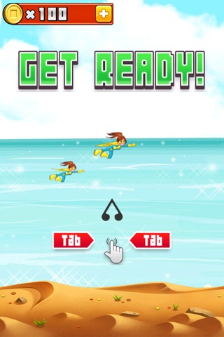 Flying Super Girl - a fun free games for boys & girls screenshot 2