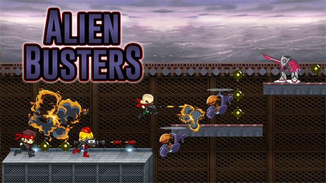 Alien Busters - 士兵，坦克，戰爭，戰役和軍隊遊戲