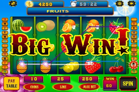 Slots Fruits Blitz in Vegas Win Big Jackpot Prize Casino screenshot 2