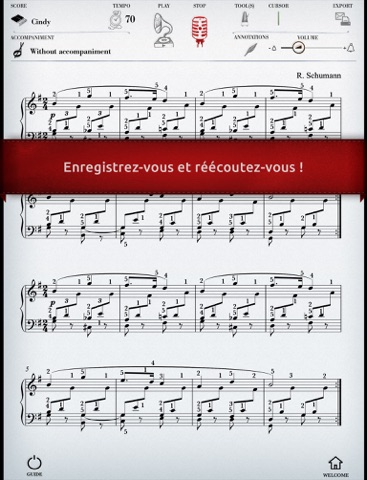 Play Schumann – Kinderszenen opus 15 (partition interactive pour piano) screenshot 3
