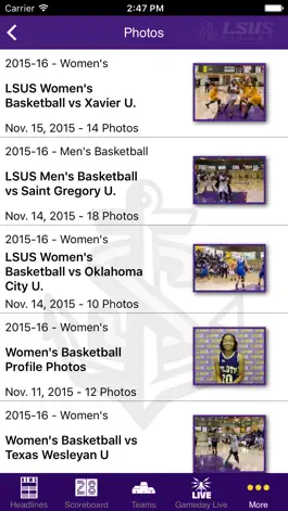 Game screenshot LSU Shreveport Athletics hack