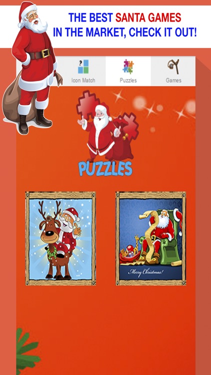 Santa Clause Games for Toddlers - Puzzles and Sounds